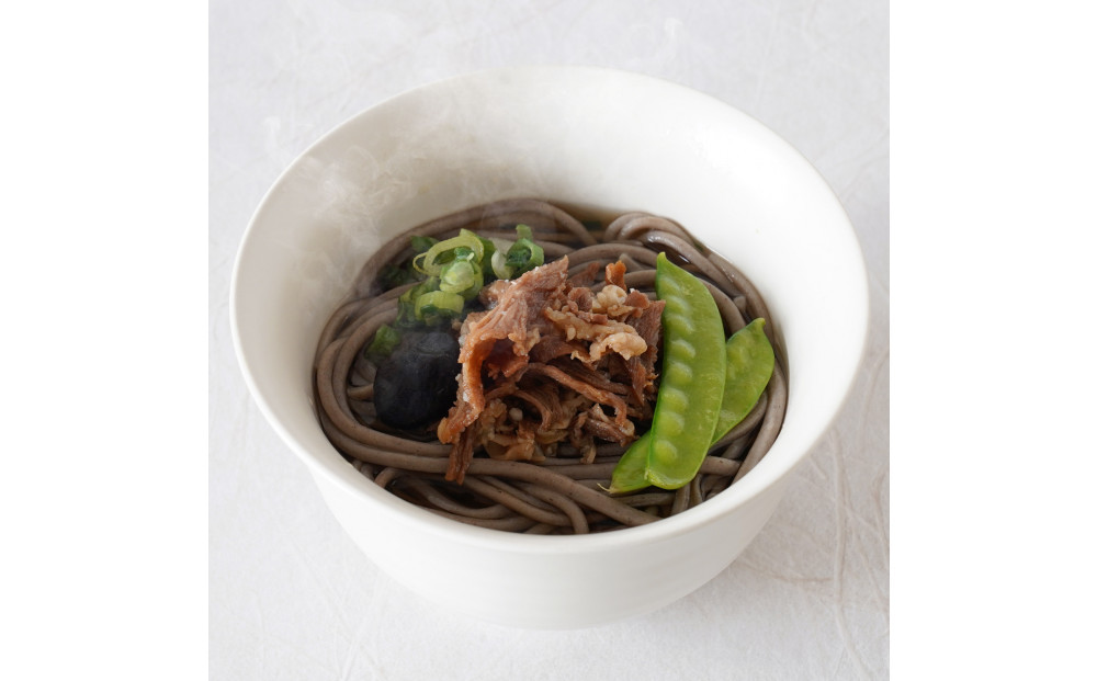 さぬき小豆島　手延冷凍調理そば6食セット（えび天２/牛肉２/かきあげ２）