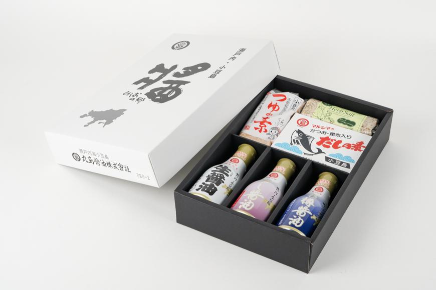 だしの素、調味塩・卓上醤油セット