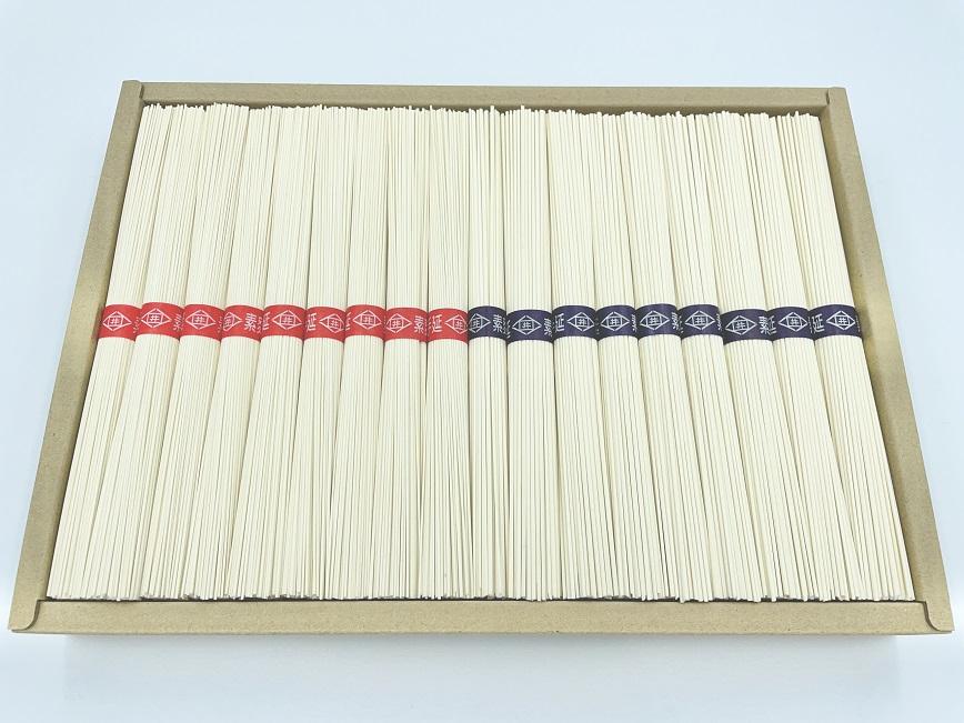 【石井製麺所】手延べ素麺　太麺・細麺セット　各9束（計18束）