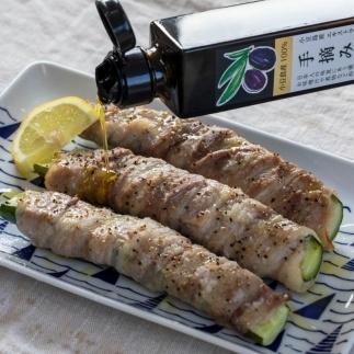 小豆島産　エキストラバージンオリーブオイル〔手摘み〕182g×5本セット