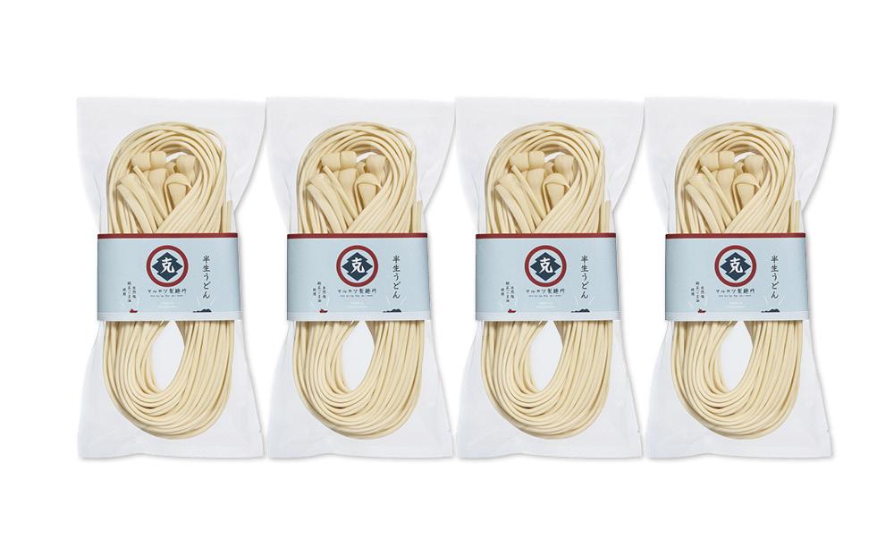 半生うどん 250g×4個　2人家族向け