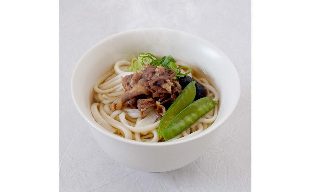 さぬき小豆島　手延冷凍調理うどん4食セット（カレー/えび天（焼きもち入）/牛肉/かきあげ）