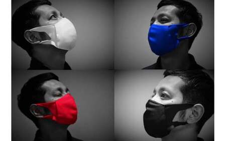 スポーツマスク（伸縮素材使用の日本製マスク）紳士用ホワイト×3枚セット|紳士用 スポーツ スポーツマスク 速乾性 消臭機能付き 日本製 ギフト プレゼント 職人 手作り 香川県 伸縮素材 国内 国産 レガン おすすめ|_mk020-028