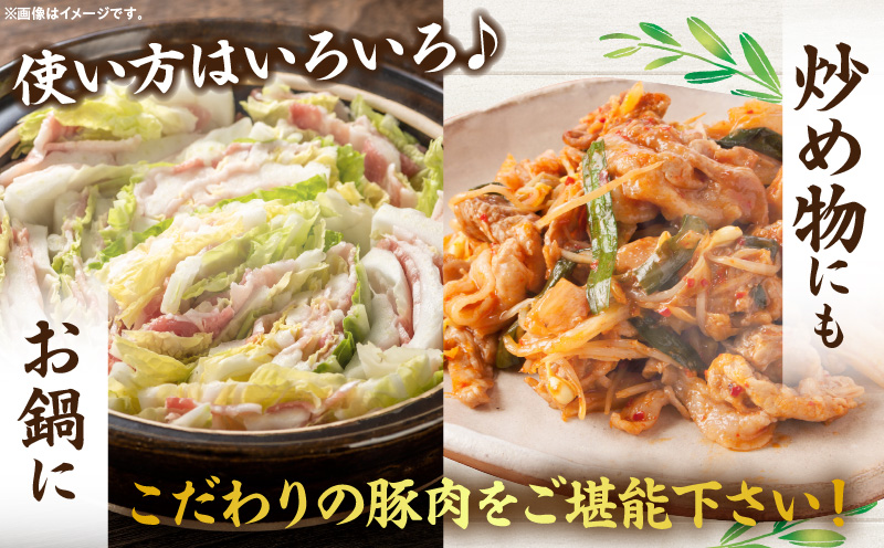 オリーブ豚しゃぶしゃぶ用（肩ロース・バラ）計1kg【高松市共通返礼品】｜国産 国産豚 オリーブ豚 豚肉 1000g 1kg ブランド豚 肩ロース バラ スライス お肉 豚 冷凍 しゃぶしゃぶ 鍋 炒め物 煮物 日用 贈答 贈り物 香川県 三木町｜_mk017-008