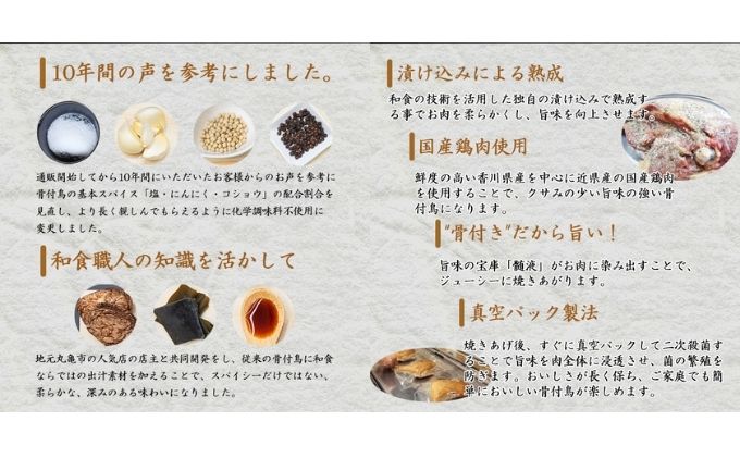 【定期便12回】職人が作った骨付鳥（若）2本セット×12か月連続お届け ローストチキン・チキンレッグ 鶏肉