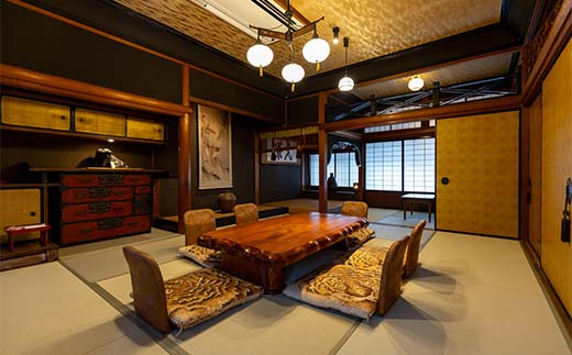 虎屋別館【菊の間】2名宿泊チケット 宿泊券 チケット レジャー 香川県 F5J-958