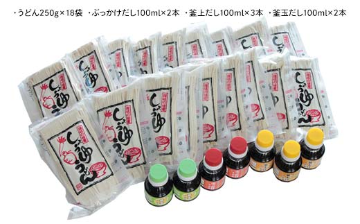 さぬき醤油うどん (4500g) 専用だし3種付 セット さぬきうどん 讃岐 うどん ぶっかけ 釜揚げ 釜玉 だし だし醤油 麺 名物 ご当地 グルメ 食品 四国 F5J-331