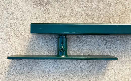 スケートボードレール ロー 角パイプ ツムラ スケートボードセクション 初心者 子ども向け  F5J-1198