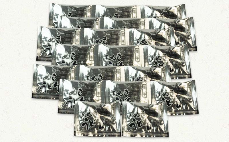 極旨！一晩熟成半生さぬきうどん 300g×10袋、つゆ20袋 F5J-163