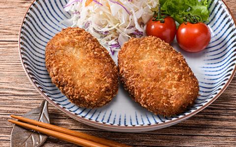 老舗西山の選べる惣菜セット2E コロッケ60g×10個、ハンバーグ100g×10個 ご当地 グルメ 食品 四国 F5J-182