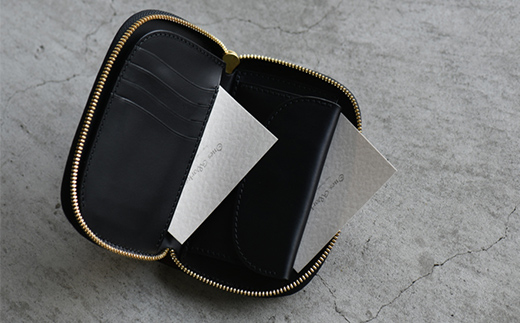 ファスナーウォレット 手のひらサイズ ミディアムサイズ ラウンドファスナーウォレット （ペトロ―リオ） F5J-1048