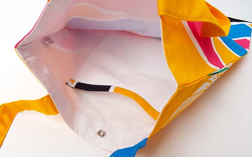 KONBAG A4トートバッグ かばん 鞄 カバン 讃岐のり染 歌舞伎 かぶき カブキ 金毘羅大芝居 幟 のぼり 香川 琴平 F5J-805