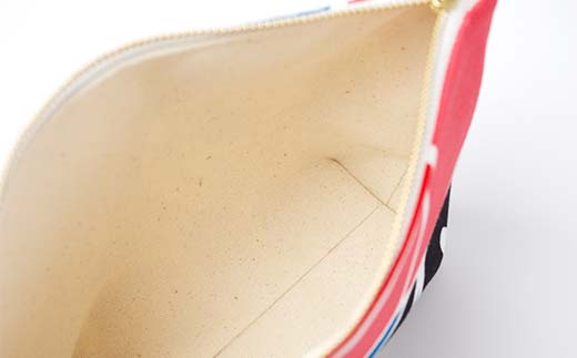 KONBAG ポーチ 小物入れ 小物 プレゼント 和風 讃岐のり染 歌舞伎 かぶき カブキ 金毘羅大芝居 幟 のぼり 香川 琴平 F5J-915