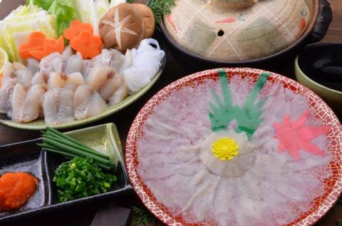 讃岐でんぶく　ふぐ刺し・鍋４～５人前セット（冷凍）【C-2】