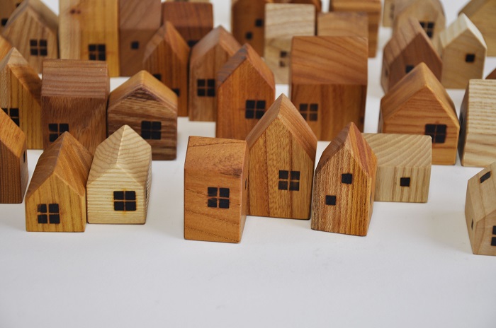 木のおうち　20個セット【A-109】