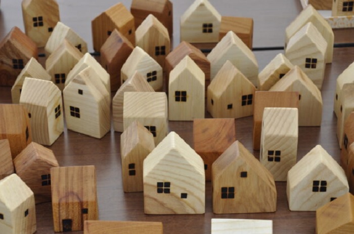 木のおうち　20個セット【A-109】