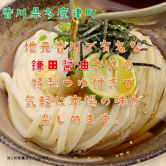 純生讃岐うどん（10人前、つゆ付）【A-19】