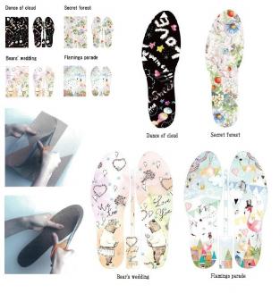 グラフィックインソールSOKO　セットＢ【B-2】