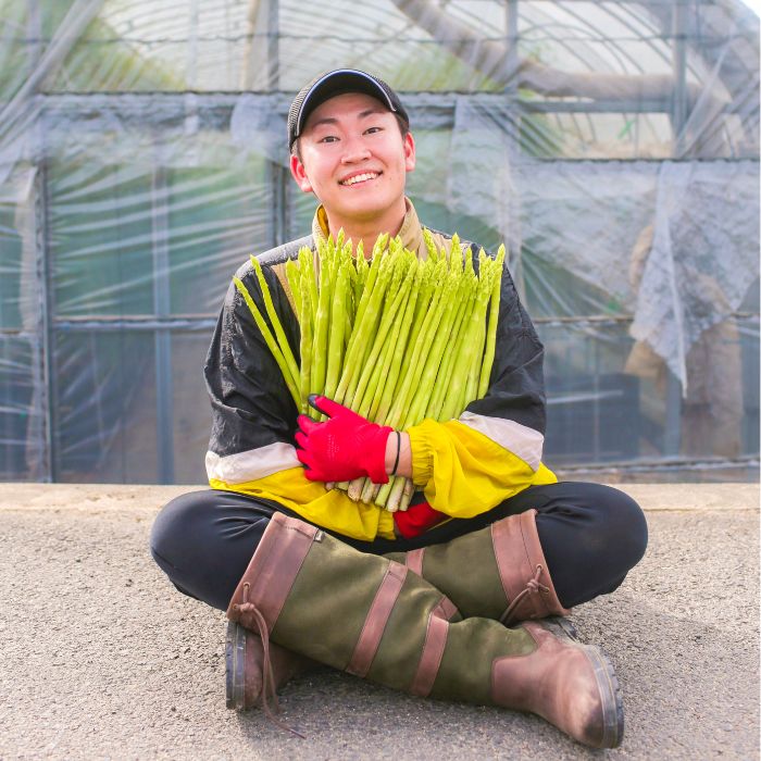アスパラ王子が育てた自慢のアスパラ「Lサイズ」1kg（さぬきのめざめ　おおもりや）【予約受付：令和8年3～4月頃から順次発送】【H-54】