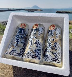 香川県 多度津町産 白方かき むき身（加熱用）200g×3袋【令和8年1月頃から4月頃までの期間限定出荷】【L-30】