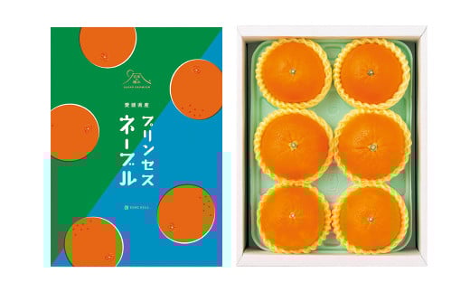 愛媛県産 プリンセスネーブル L～2Lサイズ 2kg（6～9個）