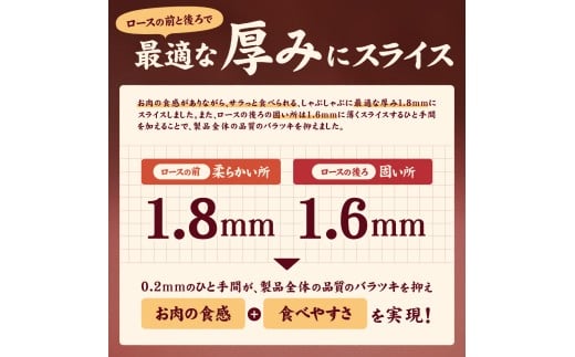 愛媛県産 豚ロース しゃぶしゃぶ用（300g） 10個（921）