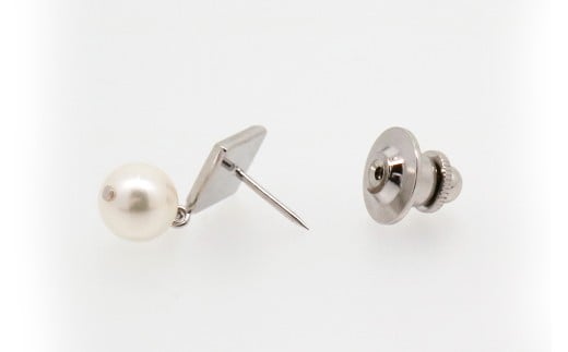 真珠 タイタック ネクタイピン 8.0-8.5mm