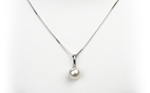 花珠真珠 キュービックジルコニア 2Wayペンダント