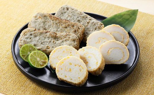 オリジナルあげ巻【2本】+じゃこ天【8枚】セット（907）