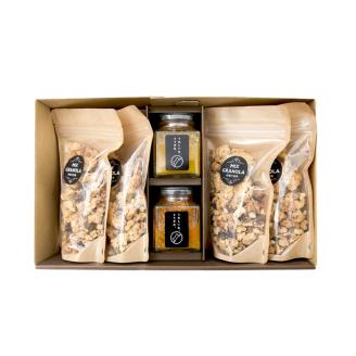 ミックスグラノーラ ( 白砂糖不使用・グルテンフリー ) 4個 コンフィチュール 2個 セット【化粧箱入り】【受注生産】