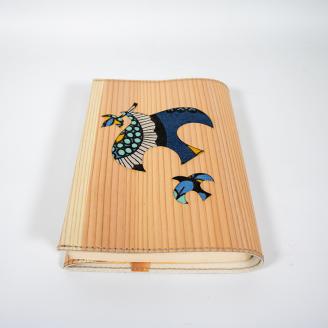 森のブックカバー 「BIRD-スギ」 文庫本サイズ