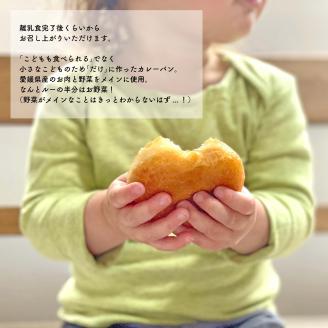 自然をほおばる こどもカレーパンセット 8個 自家製 カレーパン お取り寄せ 冷凍 天然酵母 カレー 子供 人気