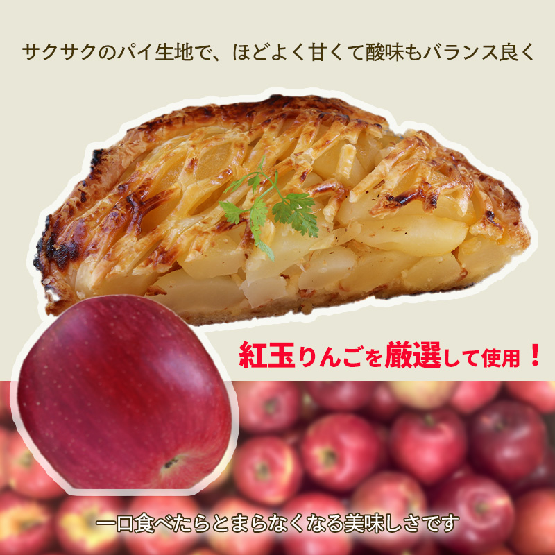 パイ専門店 一番 人気 アップルパイ ホール 直径 15cm 4から5人分｜ りんご アップル パイ 焼き菓子 スイーツ 母の日 ギフト プレゼント  おすそ分け スイーツ お菓子 おやつ  母の日 贈り物 グルメ ギフトおすすめ ハンドメイド 手作り 愛媛 松山 ホールサイズ15cm