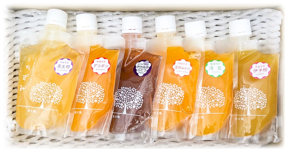 「いちずみ」食べ比べセット６個入り (ぶどう入り) (ココオ簡易BOX入り)