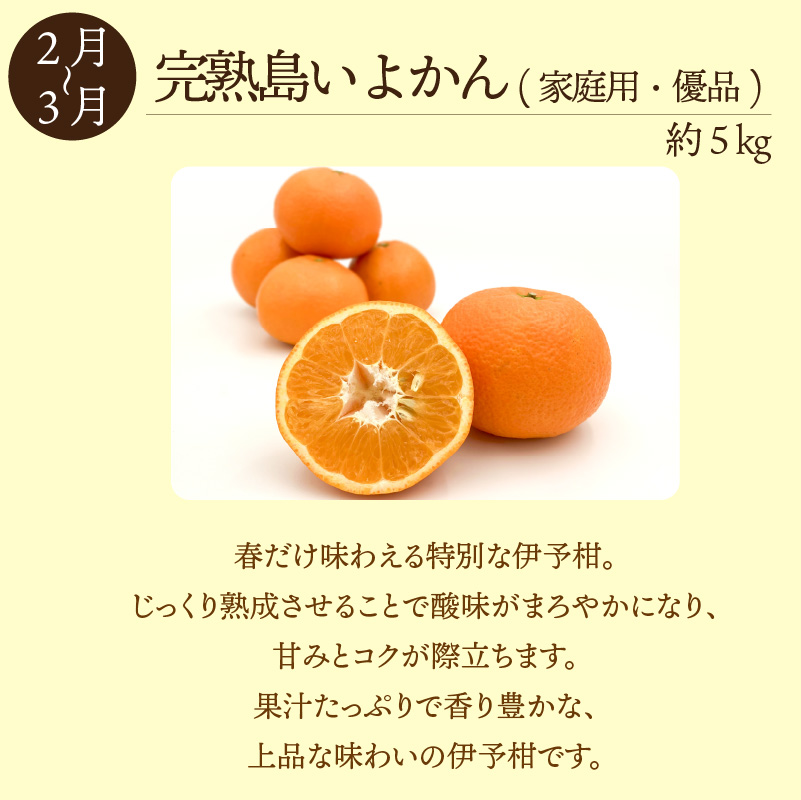 【全3回定期便】瀬戸内みかん 島便り | 石地みかん 完熟島いよかん カラマンダリン 温州みかん セット ていきびん 定期便 柑橘 みかん 蜜柑 mikan かんきつ  愛媛県 松山市 ココオ Koko'o