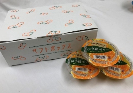 寒づくり伊予柑ゼリー 12個入り