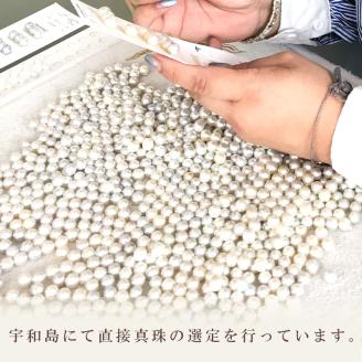 さくらひめパールネックレス＆イヤリング/ピアス 2点セット