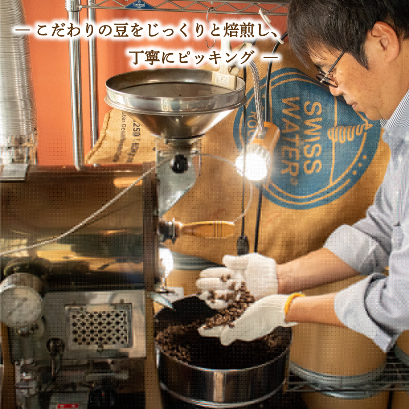 コーヒー 定期便 200g × 6回 【 豆 】 (坊っちゃん珈琲深煎りマンデリン) 自家焙煎 コーヒー 坊っちゃん珈琲 新鮮 愛媛県 松山市