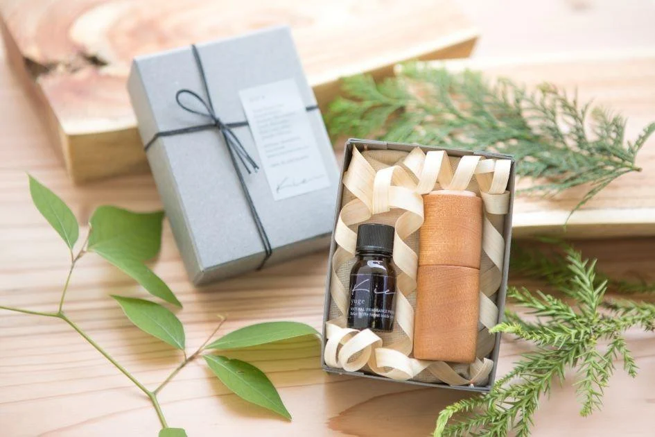 森と柑橘のナチュラルフレグランスアロマセット Kie forest(yuge)