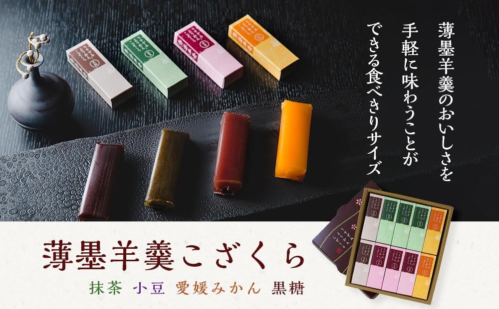 薄墨羊羹こざくら10個入