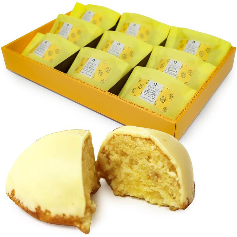 【着日指定可】焼き菓子 ギフト レモンケーキ 9個入 【 手提げ袋付 】 スイーツ 個包装 | デザート ケーキ お菓子 洋菓子 冷凍 着日指定 お誕生日 誕生日 ギフト お祝い 愛媛県 松山市 9個入り