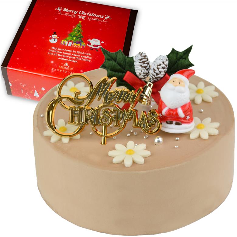【着日指定可】クリスマスケーキ センイルケーキ  4号 直径13.5cm 2人～4人分 285g 【クリスマス飾り付】【チョコレートクリーム】 スイーツ ギフト | デザート ケーキ お菓子 洋菓子 冷凍 着日指定 お誕生日 誕生日 ギフト お祝い 愛媛県 松山市 チョコレートクリーム