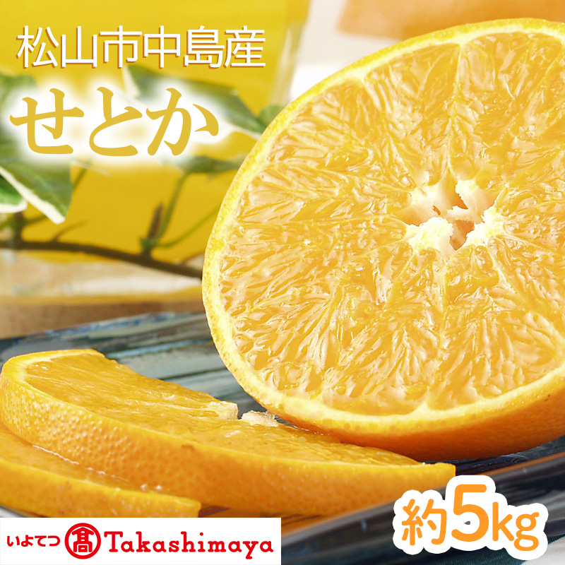 【2025年3月から発送】松山市中島産　せとか　約５ｋｇ
