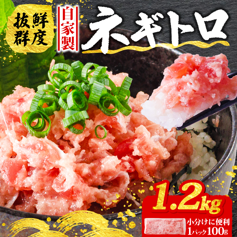 ss003 ネギトロ 100g×12パック (1.2kg) 愛媛県 松山市 1.2kg ¥10,000