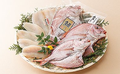 ＜マキノ海産＞真鯛・ふぐ一夜干しセット