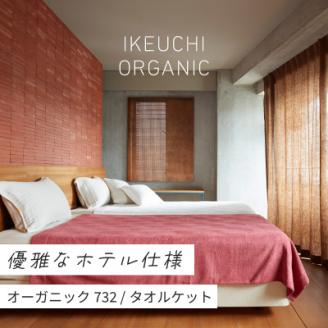 (今治タオル)オーガニック732 タオルケット(ワイン)[I000950WI]