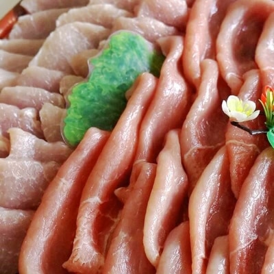 今治産仙高ポーク 豚肩ロース焼肉・生姜焼用 約1kg【VC00310】【配送不可地域：離島】