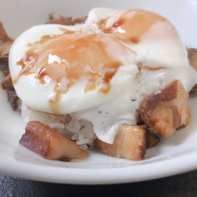 焼豚たまご飯2人前(ラーメンなる)【A-065】【配送不可地域：離島】