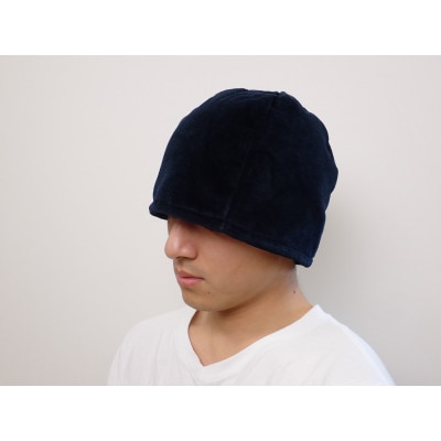 ( 今治タオル ) 今治カラーサウナハット　ブラック 【IB05500BK】