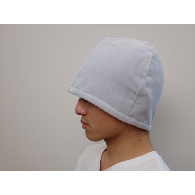 ( 今治タオル ) 今治カラーサウナハット　グレー 【IB05500GY】